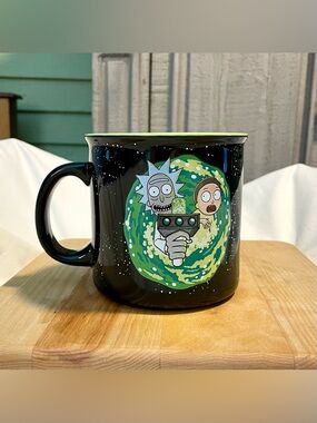 *NEW* RICK & MORTY Portal Gun 2021 Official Adult Swim Collectible 20oz Cup/Mug